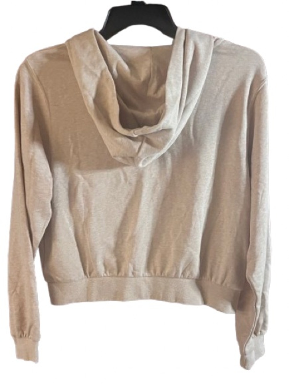 NWT Nike Women's tan Zip-Up Cropped Hoodie Size Small - Picture 6 of 7